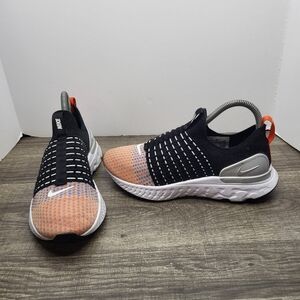 Nike Black and Orange Athletic Shoes